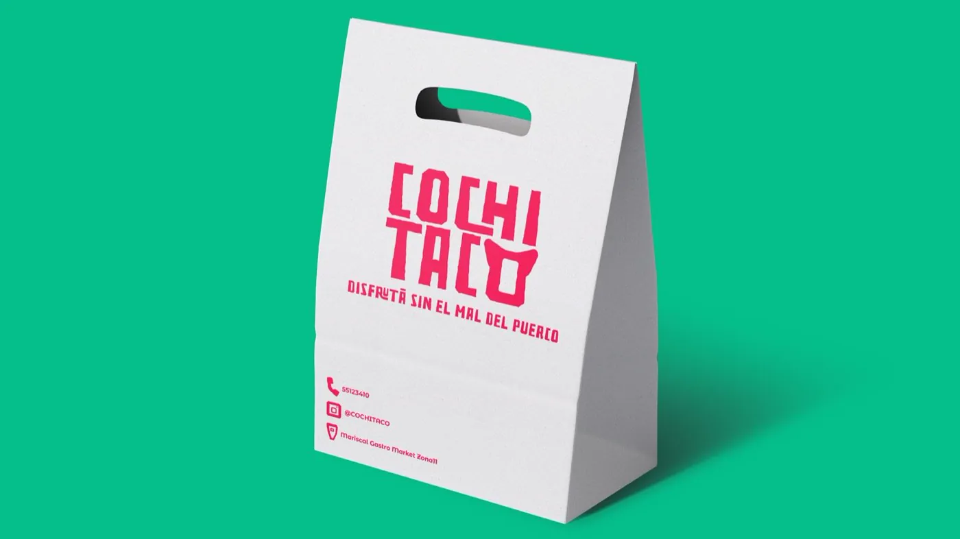 Cochitaco, diseño y branding por CBAS, pieza 01