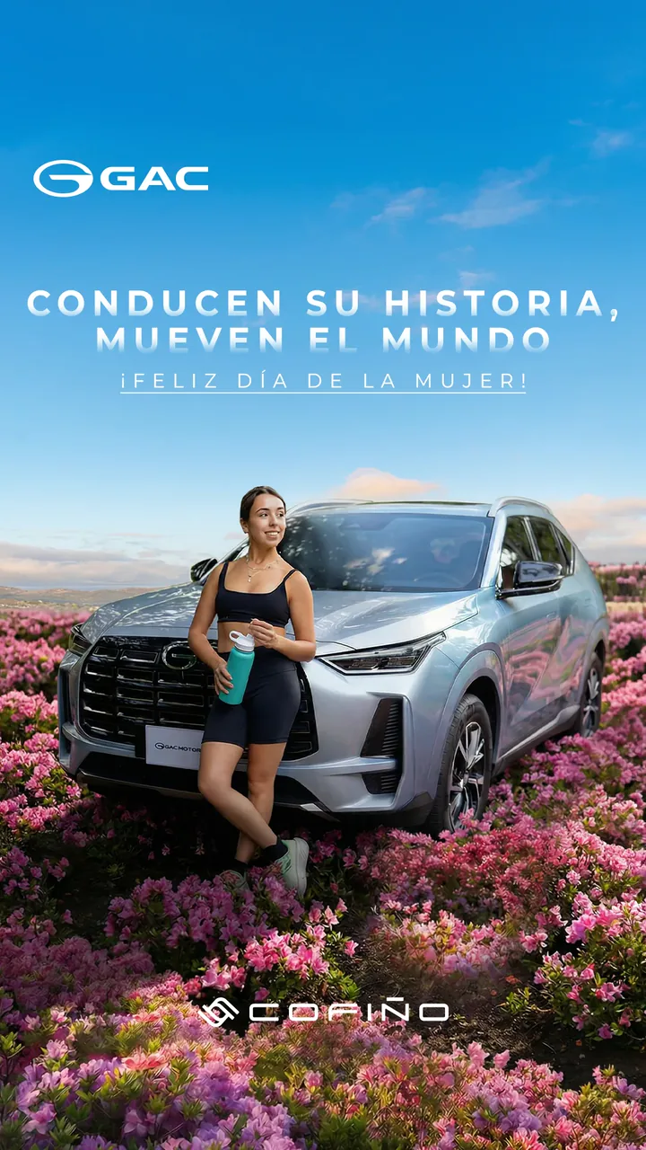 Cofiño × GAC — campaña lifestyle Conducir es natural por CBAS