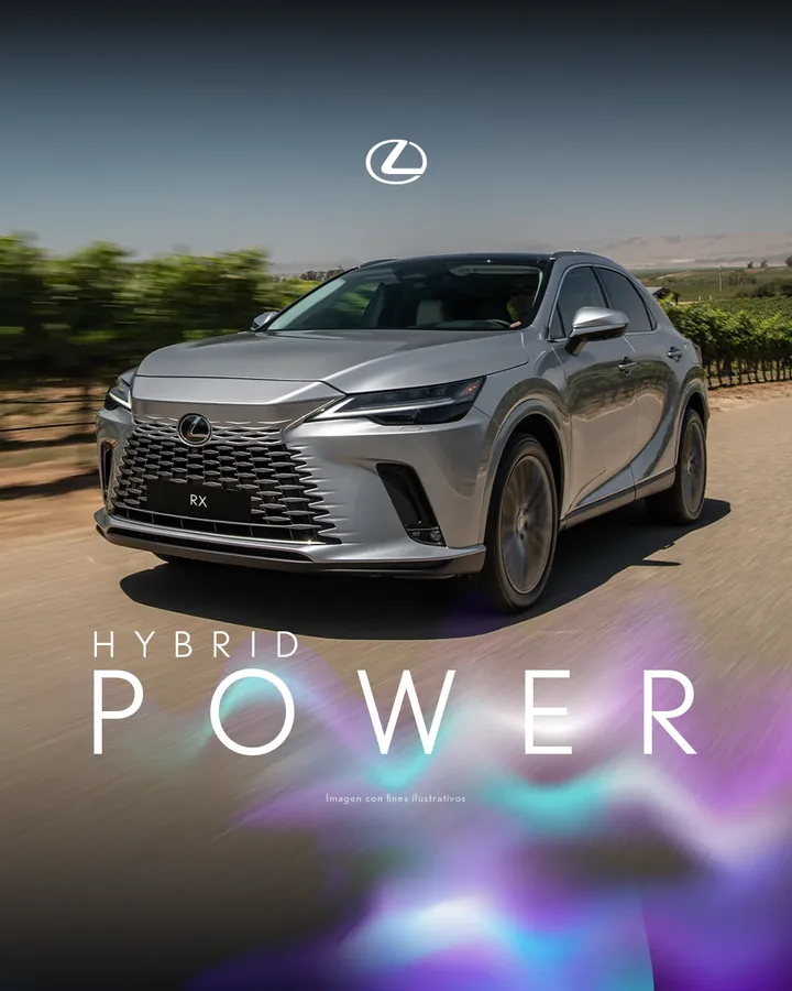Cofiño × Lexus RX — campaña POWER, dirección de arte por CBAS