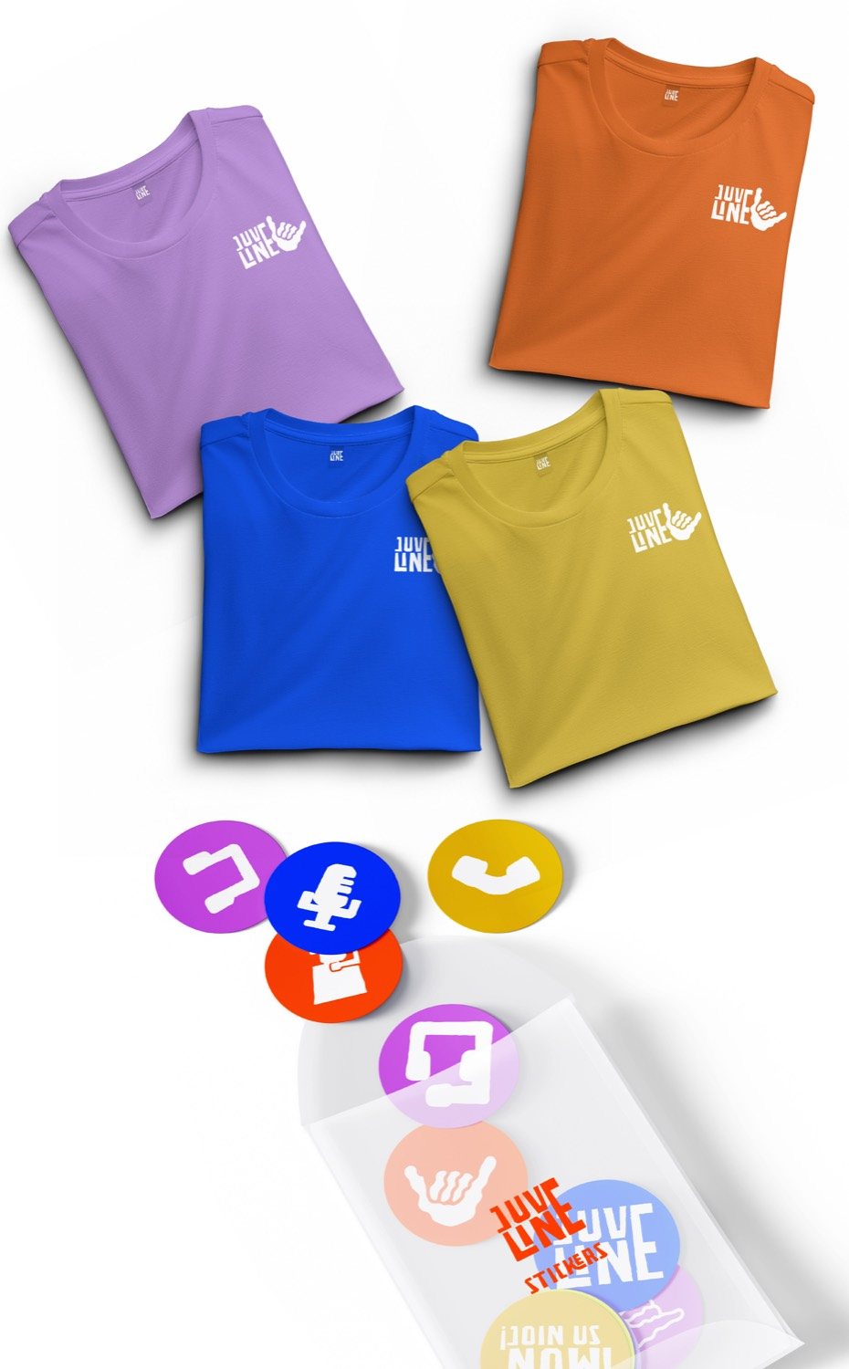 Juveline, diseño y branding por CBAS, pieza 03