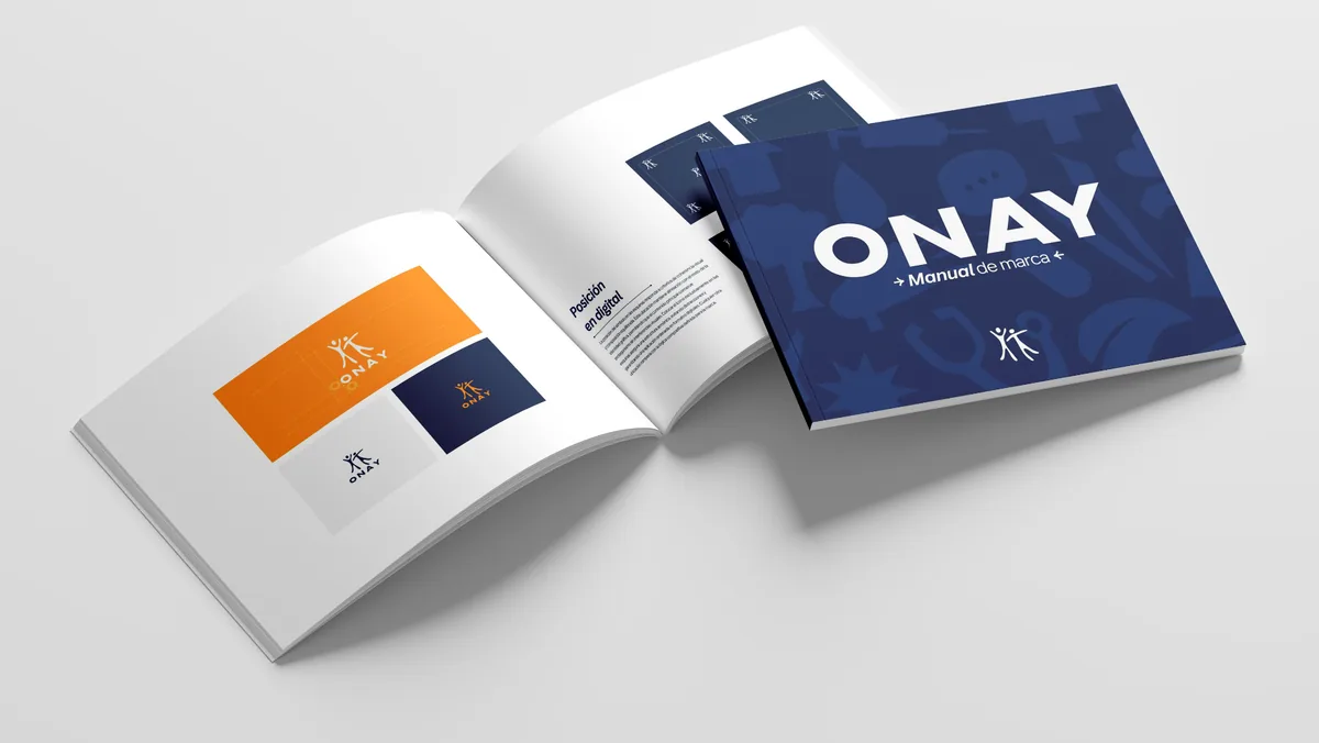 ONAY, manual de marca — sistema visual por CBAS