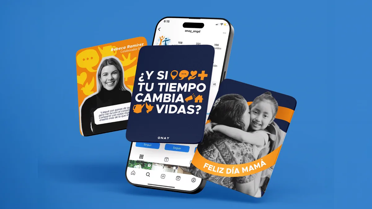 ONAY, contenido digital y redes sociales por CBAS