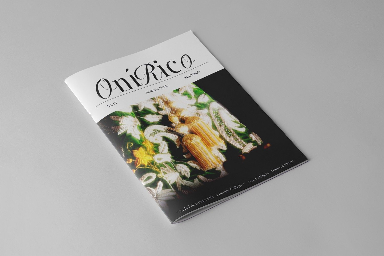 Onírico, diseño y branding por CBAS, pieza 01