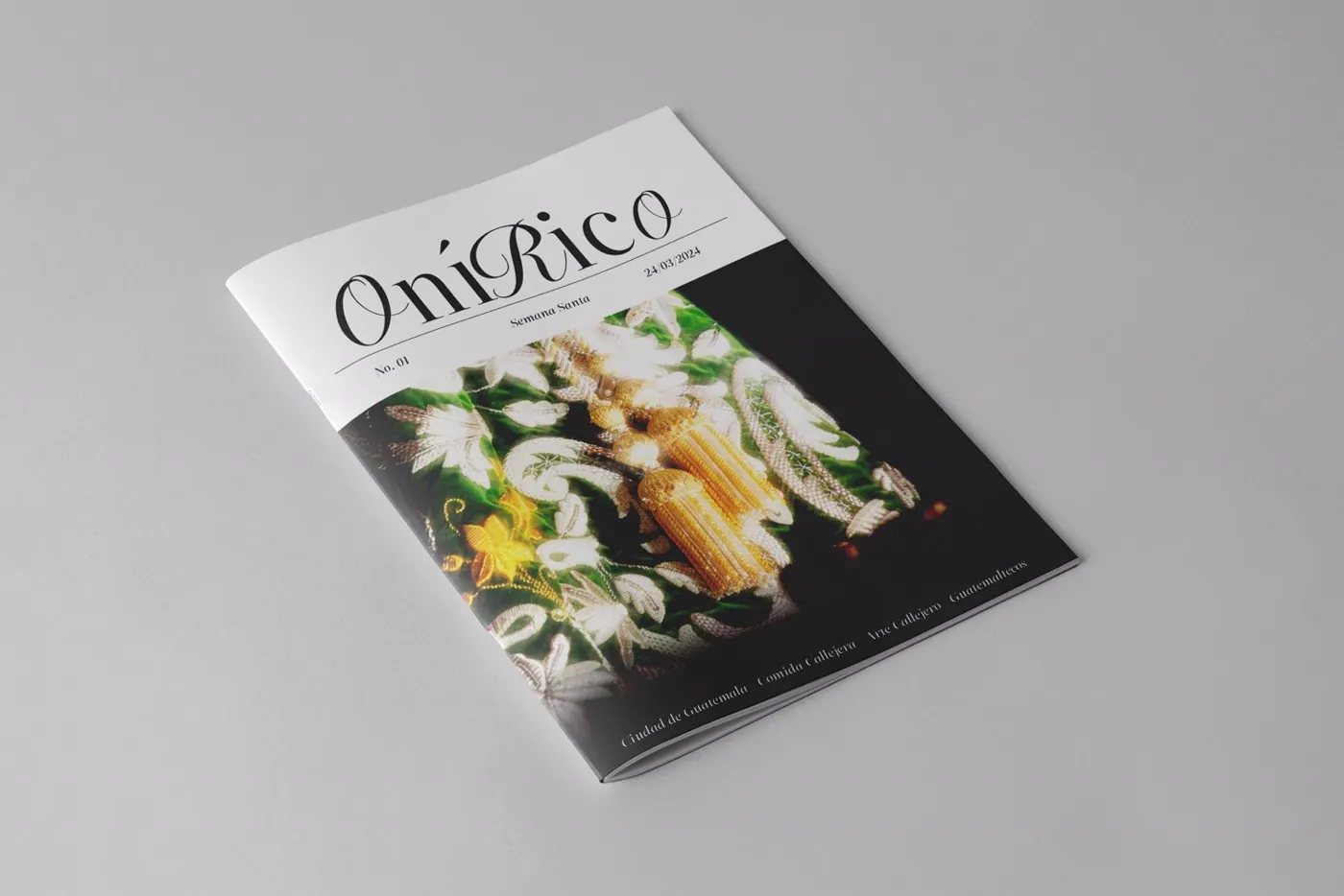 Onírico, diseño y branding por CBAS, pieza 01