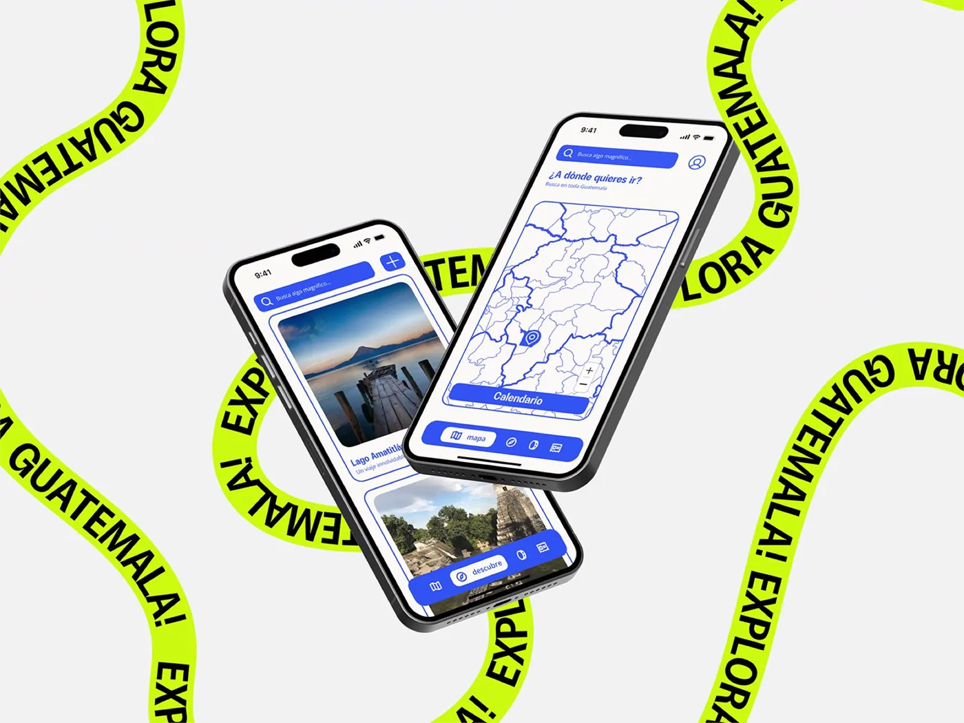 VOY!, mockup de app por CBAS